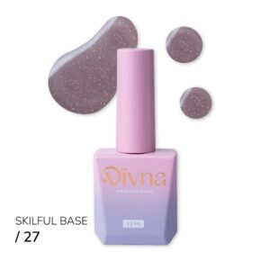 DIVNA Skilful Base 27 ciemno beżowa baza hybrydowa 13 ml new formula