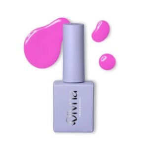DIVNA The Pink 04 intensywny różowy – Lakier Hybrydowy do paznokci 7 ml