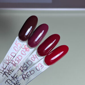 DIVNA The Red 03 bordowy lakier hybrydowy 7 ml — zdjęcie 2