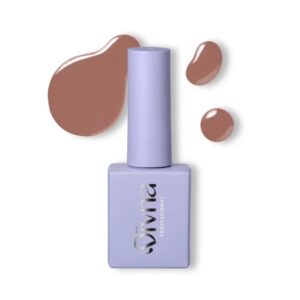 DIVNA The Red 08 – lakier hybrydowy 7 ml, czerwono brązowy