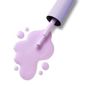 DIVNA The Violet 01 pastelowy fioletowy - Lakier Hybrydowy do paznokci 7 ml — zdjęcie 2