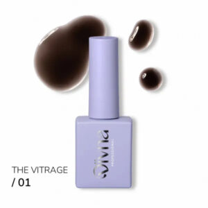 DIVNA The Vitrage 01 brązowy lakier witrażowy 9 ml