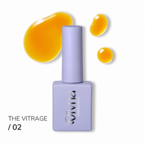 DIVNA The Vitrage 02 Lakier Hybrydowy Witrażowy 9 ml - Półprzezroczysty