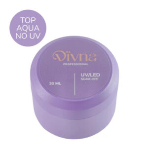 DIVNA Top AQUA No Wipe no UV filters 30 ml w Słoiczku – Top Hybrydowy , Bez UV Filtrów