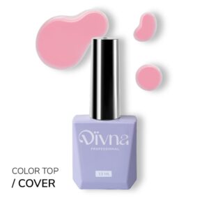 DIVNA Top Cover 13 ml – Top Hybrydowy z Błyszczącym Wykończeniem
