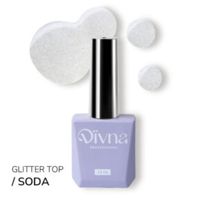 DIVNA Top Soda 13 ml – Bez Dyspersji z Holograficznym Blaskiem