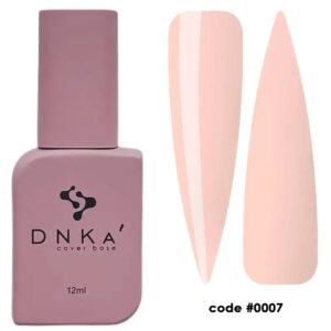 DNKa Fast Gel #0007 Polyhymnia 12 ml – ciepły beżowy nude cover
