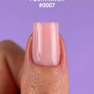 DNKa Fast Gel #0007 Polyhymnia 12 ml – ciepły beżowy nude cover — zdjęcie 1
