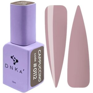 DNKa Lakier Hybrydowy Cappuccino #0112 12 ml – ciepły odcień kawy