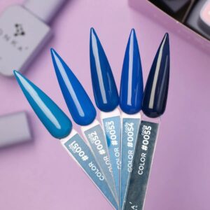 DNKa Lakier Hybrydowy Color #0055 granat głęboki 12 ml – klasyczny odcień — zdjęcie 1