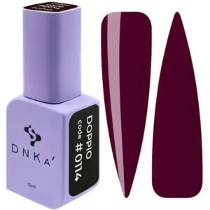 DNKa Lakier Hybrydowy Doppio #0114 12 ml – głęboki bordowy odcień