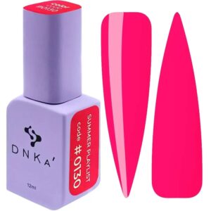 DNKa Lakier Hybrydowy Summer Playlist #0130 12 ml – neonowy róż malinowy
