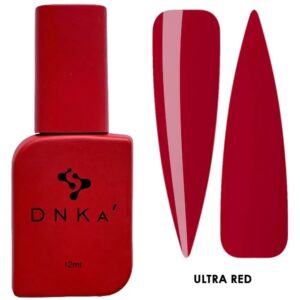 DNKa Lakier Hybrydowy Ultra Red czerwony – intensywna klasyczna czerwień 12ml
