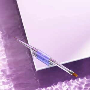 DNKa Liner + Gel Brush #06 2w1 – dwustronny pędzel do zdobień i żelu — zdjęcie 1