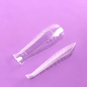 DNKa Top Nail Forms Short Almond 120 szt – formy górne do paznokci — zdjęcie 1