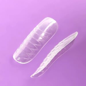 DNKa Top Nail Forms Soft Square 120 szt – formy górne do paznokci soft square — zdjęcie 1