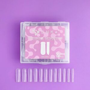 DNKa Top Nail Forms Square 120 szt – formy górne do paznokci kwadrat