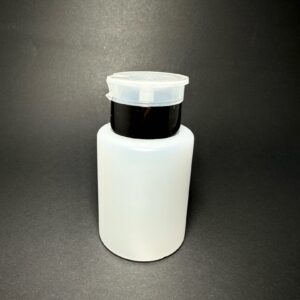 Dozownik z pompką na płyny czarny 150 ml — zdjęcie 2