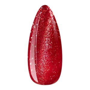 EM Nail Cat Eye 7D 25 Gala Flare intensywna czerwień — zdjęcie 2