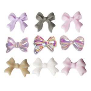 EM Nail Kokardki, Mix 3D – biżuteria na paznokcie Nr 6 — zdjęcie 1