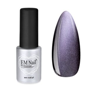 EM Nail Lakier hybrydowy Cat Eye 7D Lunar Gaze 15 – perłowy efekt kociego oka