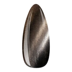 EM Nail Lakier hybrydowy Cat Eye 7D Metallic Purr 12 – metaliczny efekt 7D — zdjęcie 1