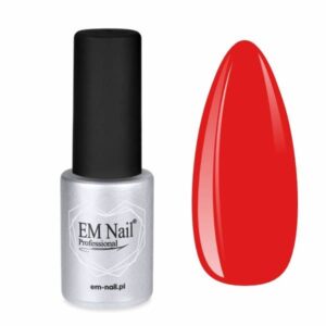 EM Nail Lakier Hybrydowy do paznokci Easy 3w1 Hannah 17 Czerwony 6ml