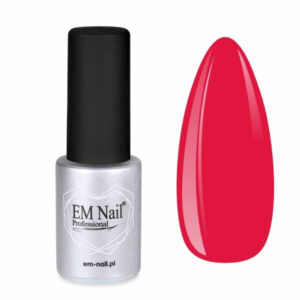 EM Nail Lakier hybrydowy Premium Raspberry Cream 191 – malinowy róż