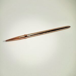 EM Nail Pędzelek do zdobień nr 5 mm metalowy, rosegold — zdjęcie 2