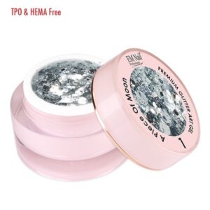 EM Nail Premium Glitter Art Gel A Piece of Moon 1 — zdjęcie 1