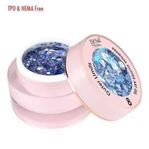 EM Nail Premium Glitter Art Gel Outer Limits 8 — zdjęcie 3