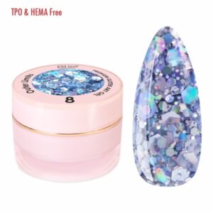 EM Nail Premium Glitter Art Gel Outer Limits 8
