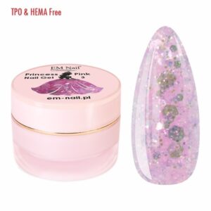 EM Nail Princess Pink Nail Gel Nr 3 Żel do zdobień