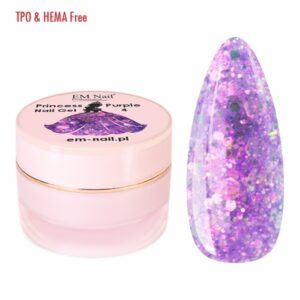 EM Nail Princess Purple Nail Gel Nr 4 Em Nail