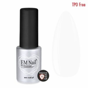 EM Nail Tempered Dry Top Coat – hartowany top bez przemywania 6ml