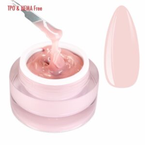 EM Nail Tixi Control Gel Level 4 Coverlover 5ml – żel do paznokci TPO-Free — zdjęcie 2