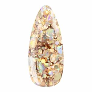 EM Nail Żel do zdobień paznokci Premium Glitter Art Dripping in Gold 3 –5g TPO-Free — zdjęcie 1