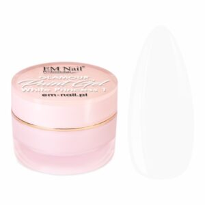 EM Nail Żel Do Zdobień Paint Gel Glamour White Princess