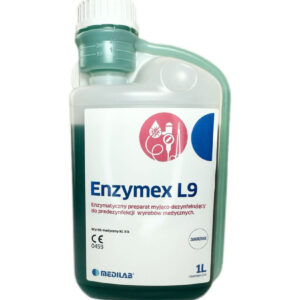 Medilab Enzymex L9 1L – Trójenzymatyczny Preparat do Dezynfekcji Narzędzi