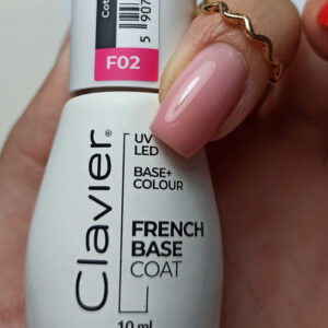 Clavier Nailsology różowa baza hybrydowa French Cotton Candy F2 8ml — zdjęcie 2