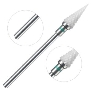 Clavier Frez Ceramiczny CONE C – Mocny (Zielony), Szpic Ostry | Precyzyjne Usuwanie Hybrydy i Akrylu — zdjęcie 1