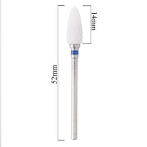 Frez ceramiczny M 3/32" H0615TB – do pedicure i usuwania naskórka średni — zdjęcie 1