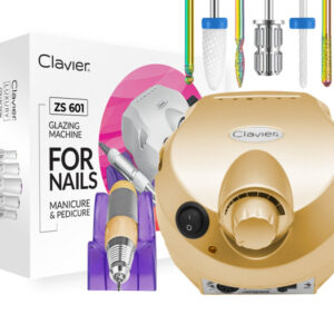 Clavier Frezarka 65W - do Manicure, Paznokci, Pedicure ZS 601/ DM 202 złota