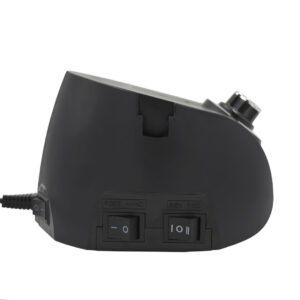 Frezarka do Paznokci Clavier FX 600 65W – 35,000 RPM, Pedał, Frezy – Czarna — zdjęcie 3
