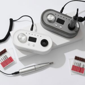 Frezarka do Paznokci FX750 Clavier 65W, 40000 RPM - Manicure, Pedicure, Grey — zdjęcie 3