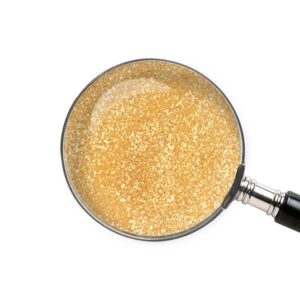 EM Nail Glitter Body Oil Gold 100 ml — zdjęcie 1