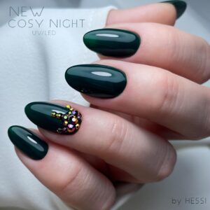 HESSI Lakier Hybrydowy do paznokci COSY NIGHT 7ml – mocna pigmentacja — zdjęcie 2