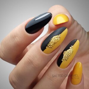 Hessi Lakier Hybrydowy do paznokci Salted Caramel 7ml — zdjęcie 3
