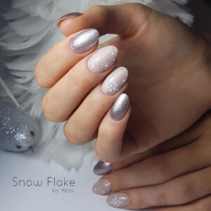 Hessi Lakier Hybrydowy Snow Flake 7ml — zdjęcie 2