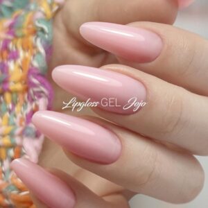 HESSI LIPGLOSS JOJO 10ML - Samopoziomujący Żel Budujący 2w1 do Paznokci — zdjęcie 2